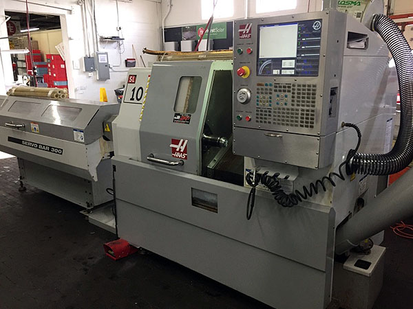 2008 Haas SL10 CNC Lathe - Front Right