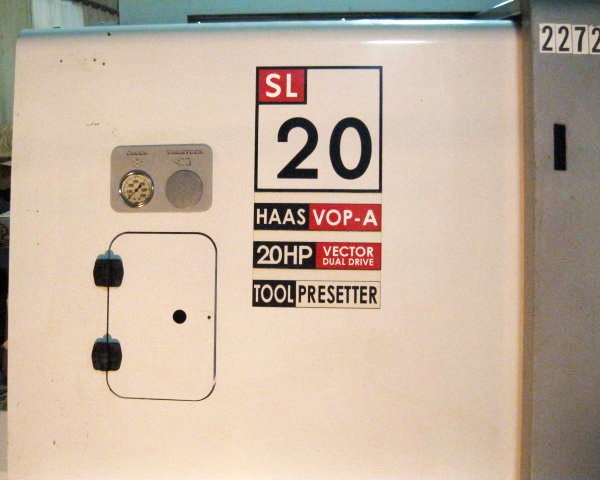 Used Haas Lathe CNC SL-20 - Decals